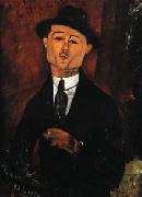 Portrait of Paul Guillaume ( Novo Pilota ) Amedeo Modigliani